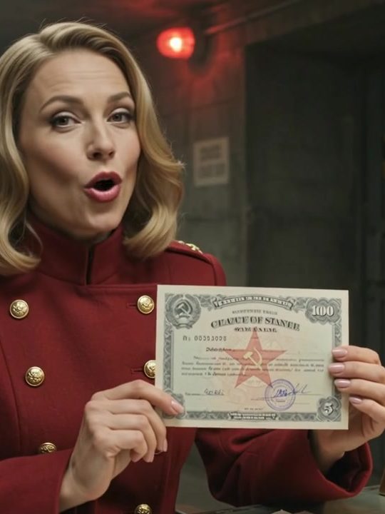 Charlie holding a Red Star bond